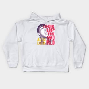 Ali Shook the World Kids Hoodie